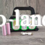   Аккумуляторный  фонарь прожектор с солнечной панелью, USB выход и функция Power bank съемные 2х18650 BL-HB-6168